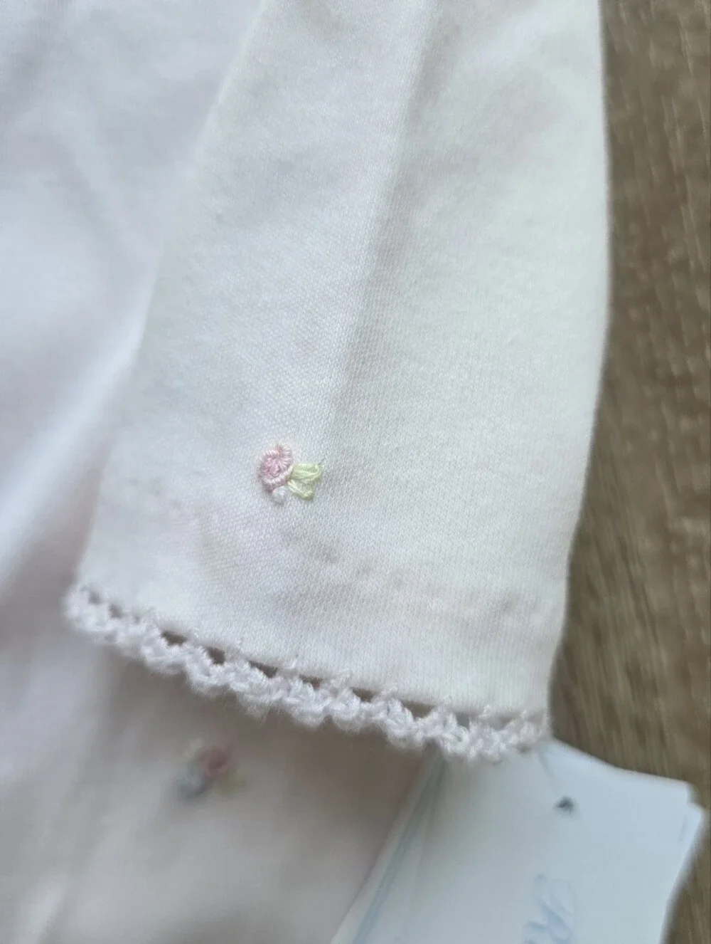 Ralph Lauren Baby Collection Floral Organic Cotton Interlock Coverall 9m 9 Month